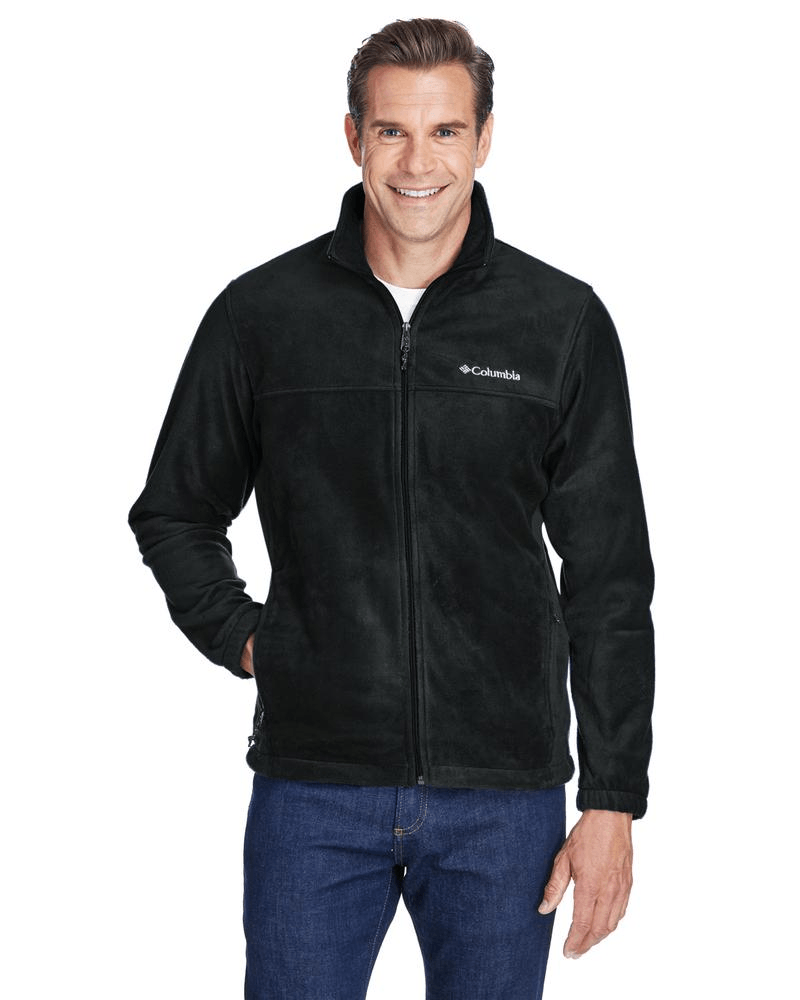Columbia Men s Collegiate Navy Mount Grant Fleece Full Zip Jacket 464 Spotted Clothing