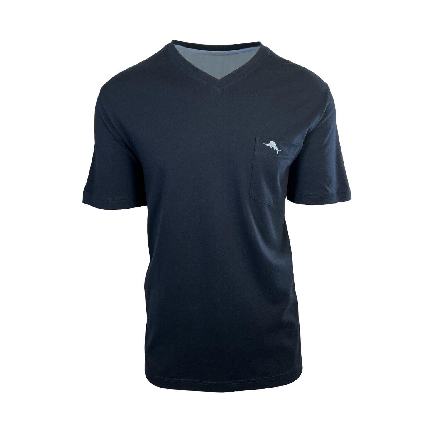 新品タグ付き！BAHAMA LAロゴ VネックTシャツ L ブルー 新品タグ付き！BAHAMA LAロゴ VネックTシャツ L ブルー Amazon