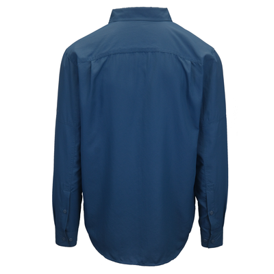 Columbia Men's Azure Blue Smith Creek L/S Woven Shirt  461