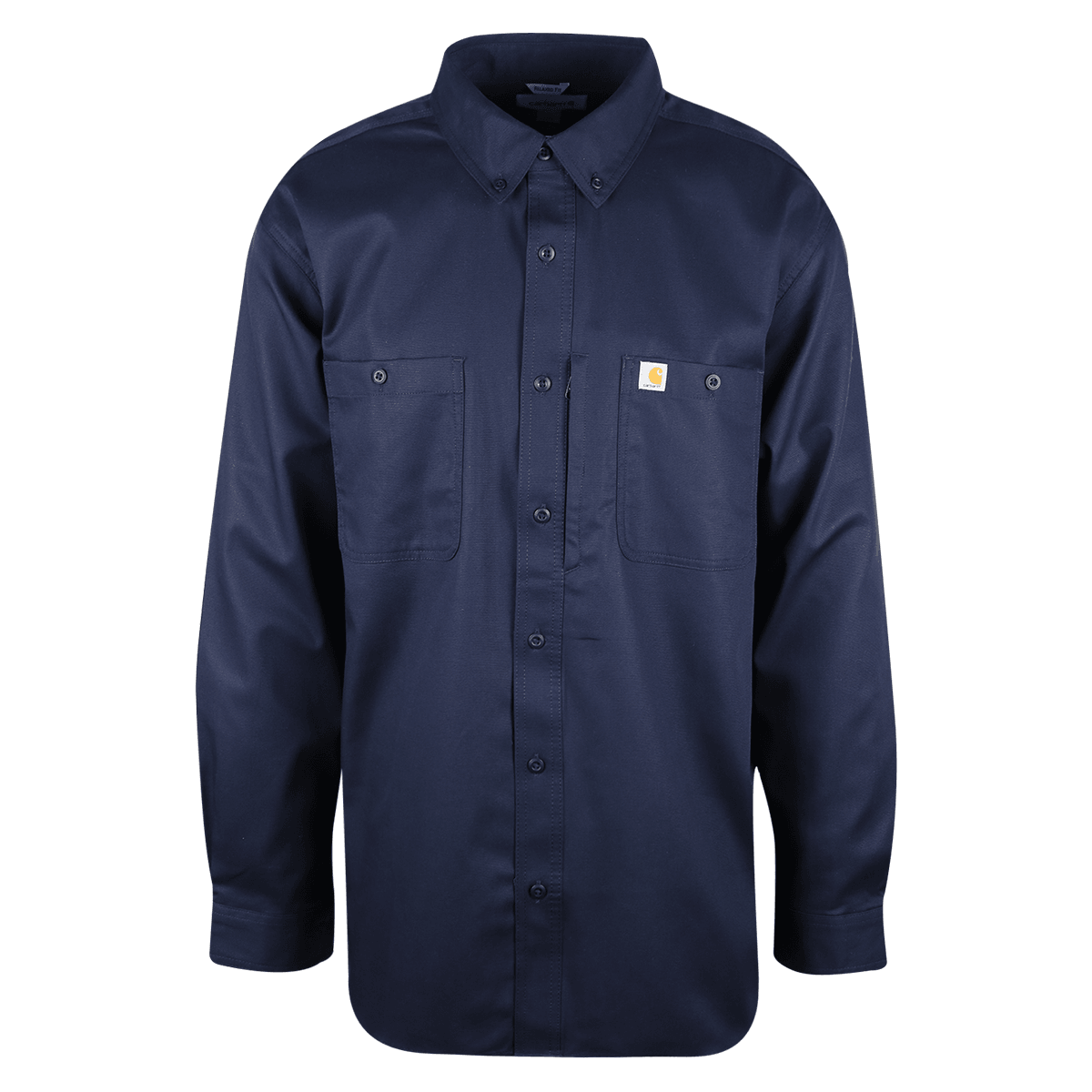 Carhartt Men s Navy Rugged Professional Series L S Woven Shirt