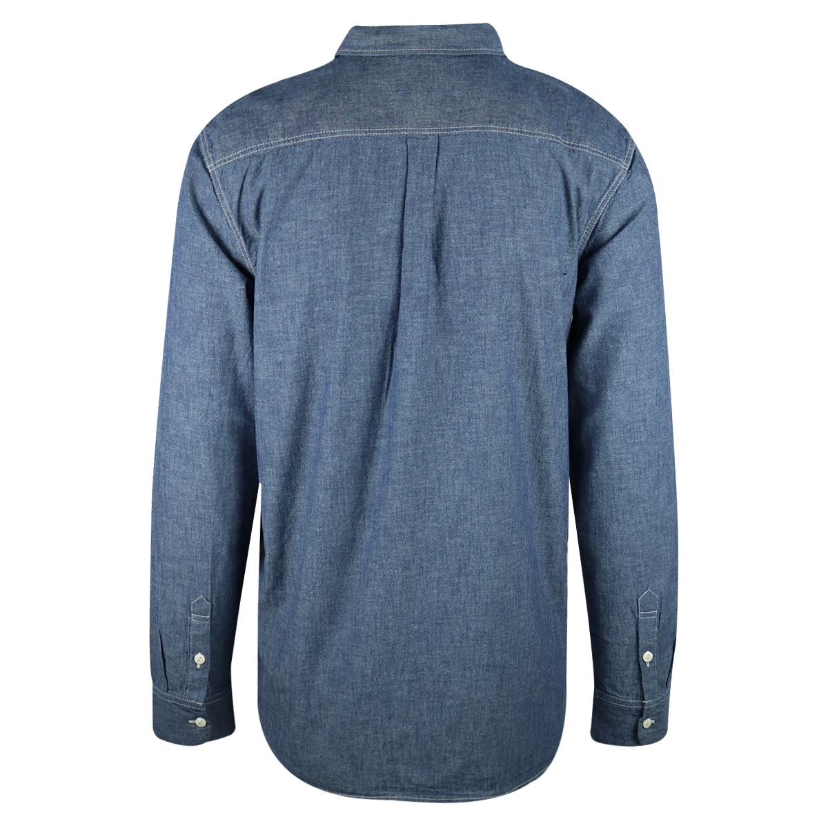 Vans Men's Light Blue Carlow II Denim L/S Woven Shirt (384)