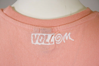 Volcom Women's Pink: Black Green Swirl Sleeveless Tank Top