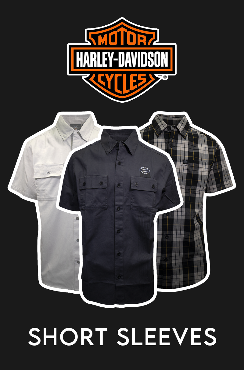 Harley-Davidson Men's Short Sleeves