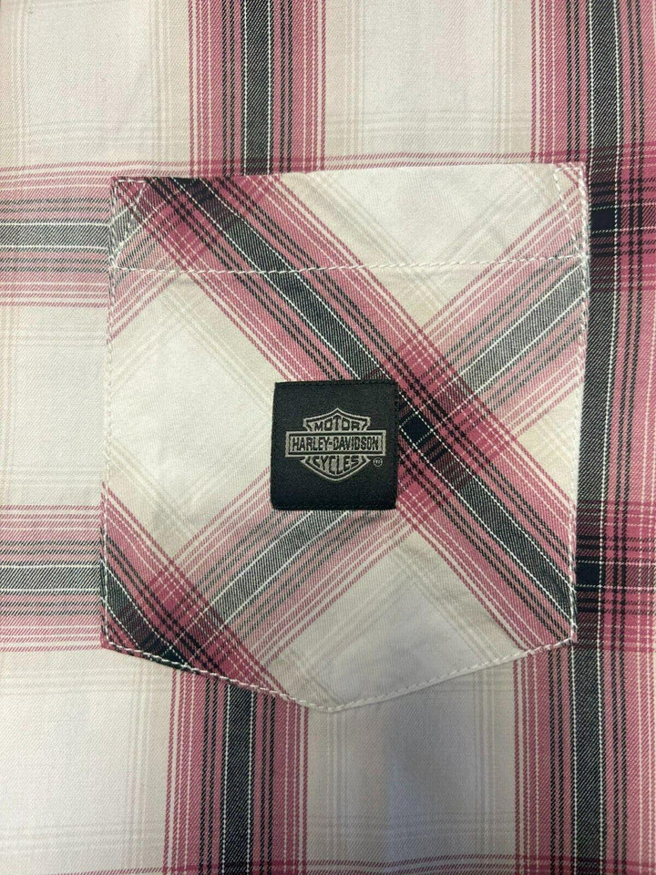 HD Branded Men's Shirt Plaid Forever S/S Woven