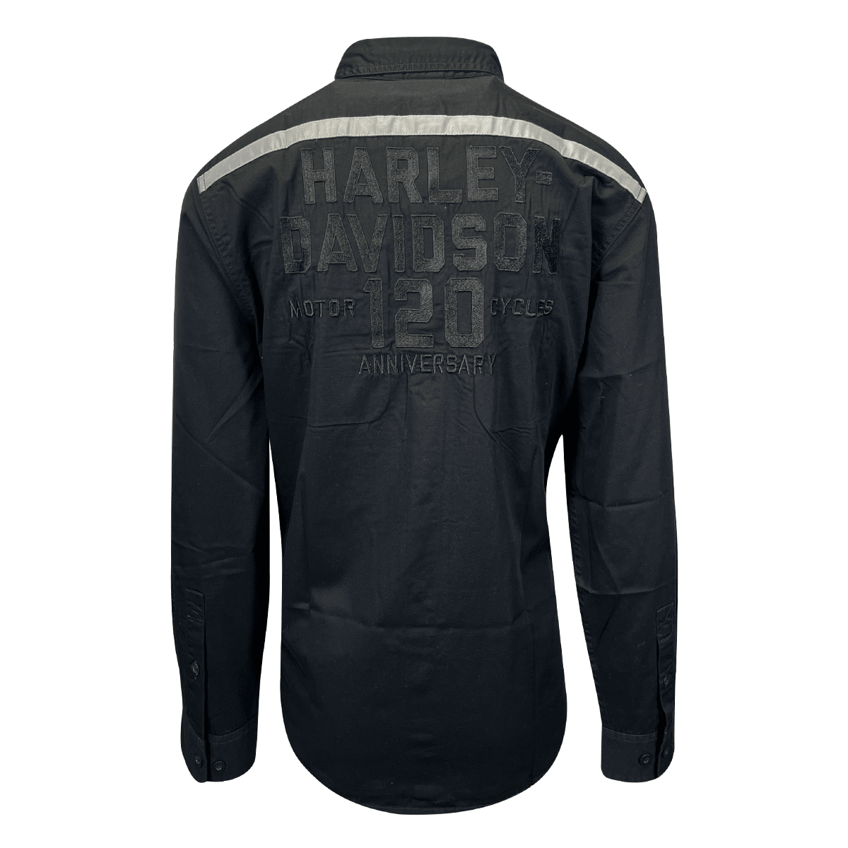 Branded  Men's Black Shirt 120th Anniversary Long Sleeve (S70)