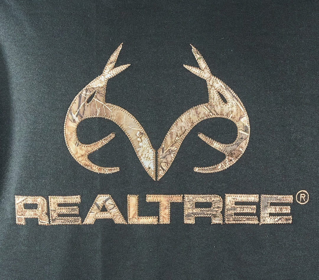 Realtree Men's Hoodie Edge Logo Camo Hood Lining Fleece Pullover (S05), (S06)