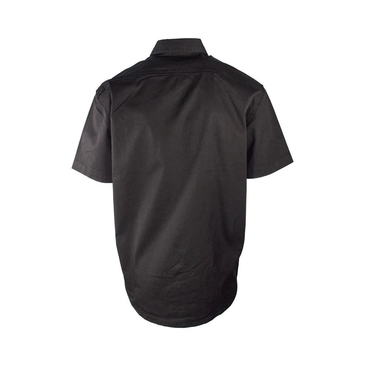 DieHard Men's Shirt Work Twill Resists Short Sleeve Black, Navy, Grey