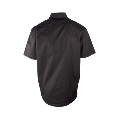 DieHard Men's Shirt Work Twill Resists Short Sleeve Black, Navy, Grey