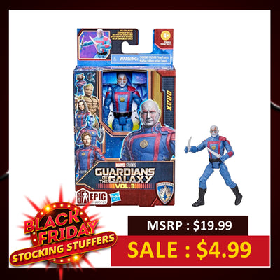 Marvel Studios’ Guardians of the Galaxy Vol. 3 Drax Action Figure, Epic Hero Series (S50)
