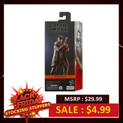 Star Wars The Black Series Cassian Andor Collectible Action Figure (S37)