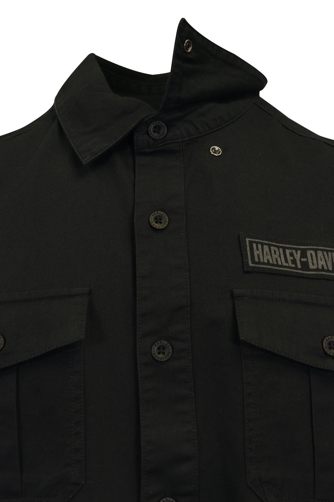 Harley-Davidson Men's Vest Black Sleeveless Vest (S58)