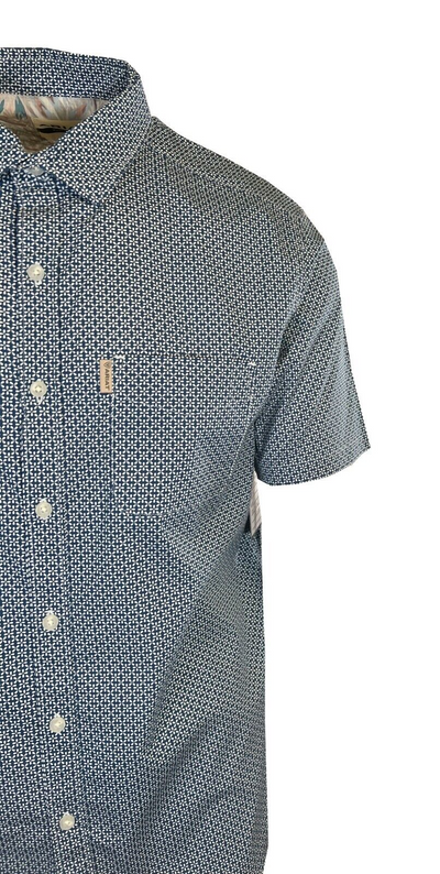 Ariat Men's Blue Ridge Shirt Miller Stretch Modern Fit Button Up S/S (S30)