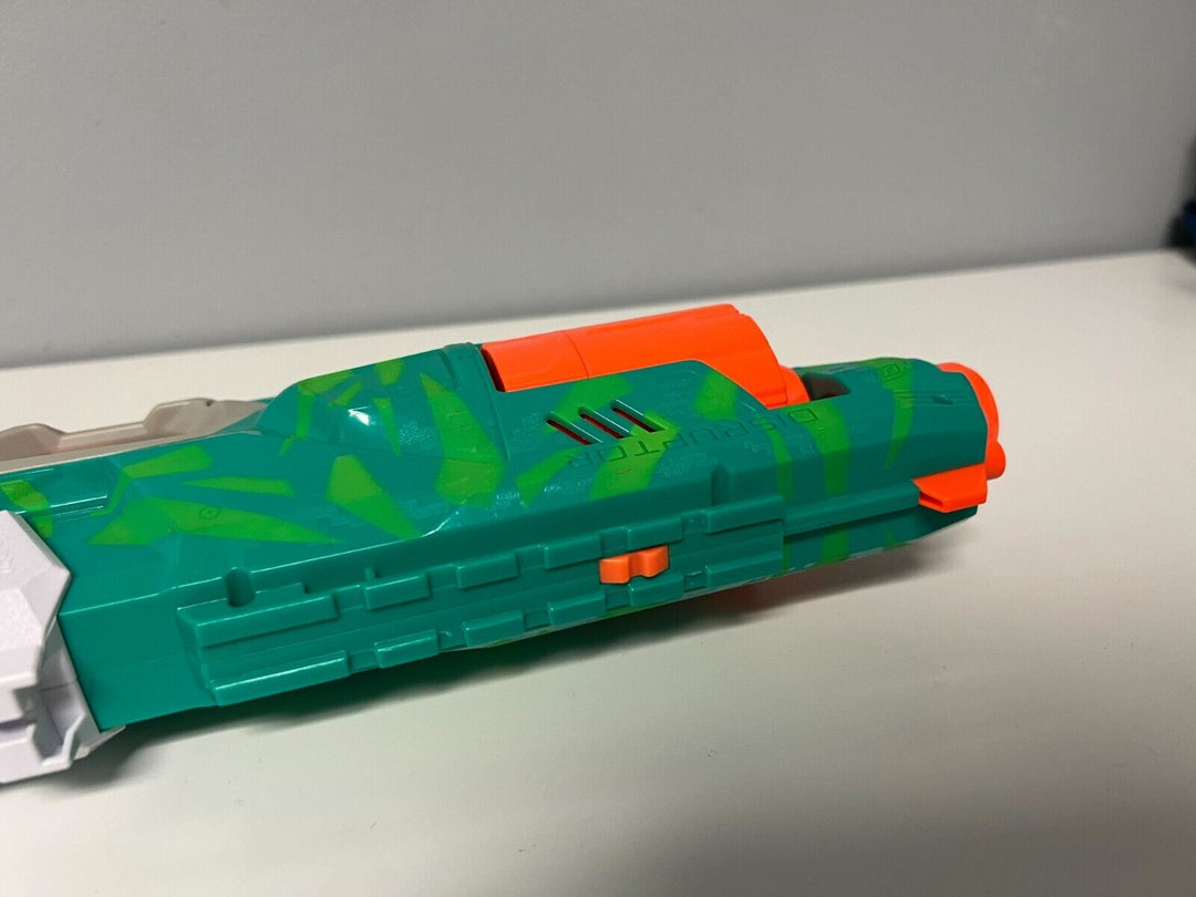 Hasbro Nerf Elite Disruptor 6-Dart Rotating Drum Dynamic Green Blaster (S43)