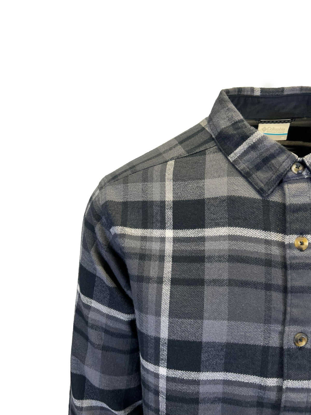 Columbia Men's Multi Plaid Shirt Pitchstone Flannel L/S - (010 & 464)