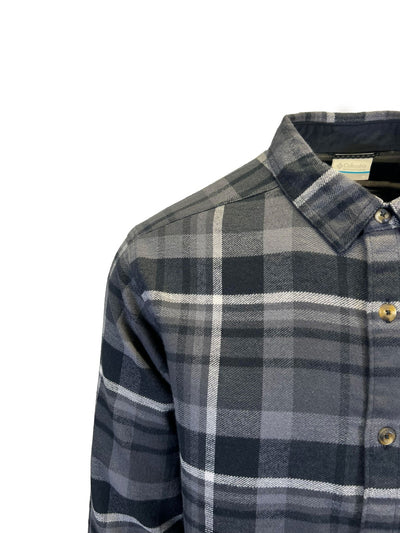 Columbia Men's Multi Plaid Shirt Pitchstone Flannel L/S - (010 & 464)
