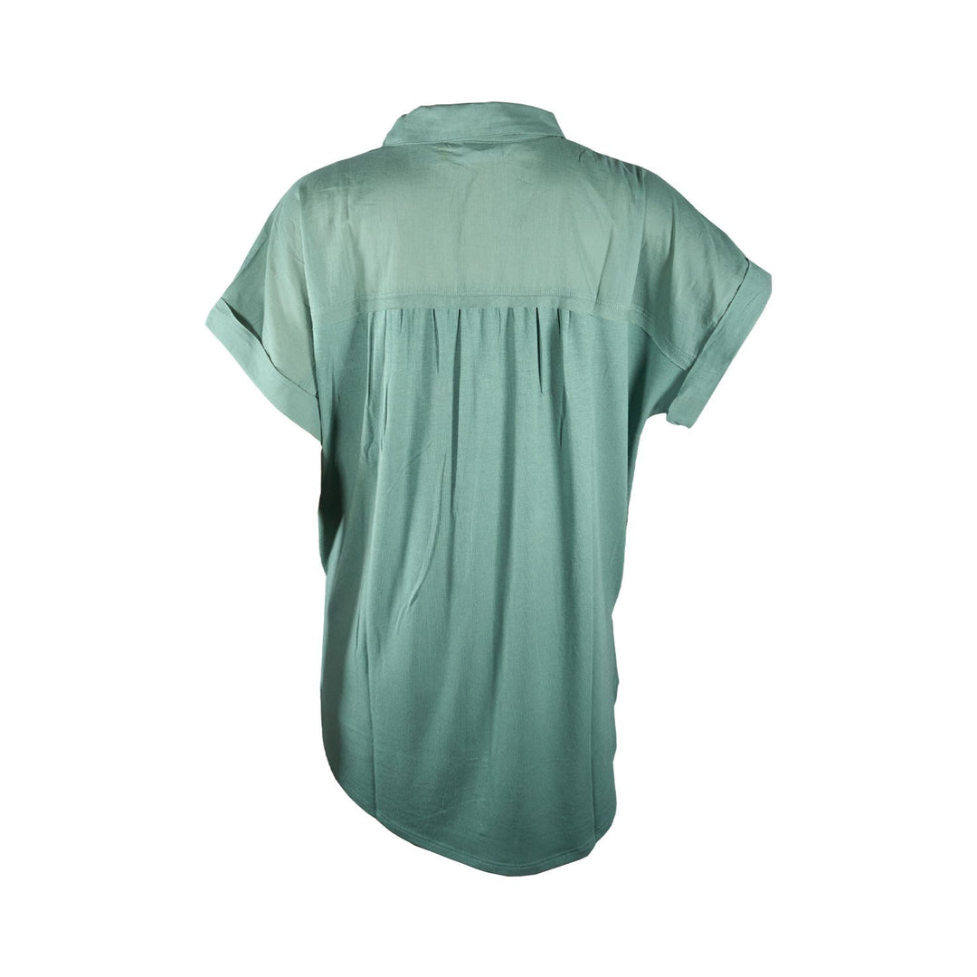 Tommy Bahama Women's DK Jade Shirt Kauai Hybrid Camp Tencel (S01)