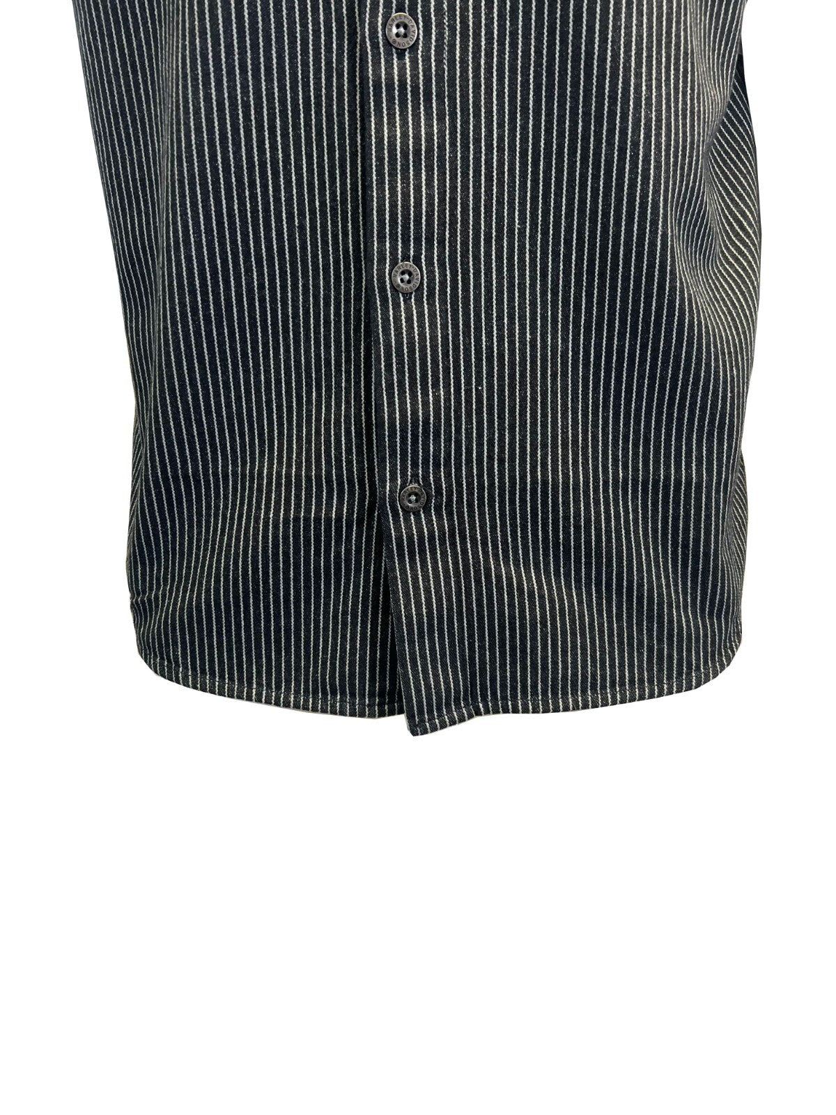 Harley-Davidson Men's Black Shirt V-Twin Equipped Striped Mechanics S/S (S70)