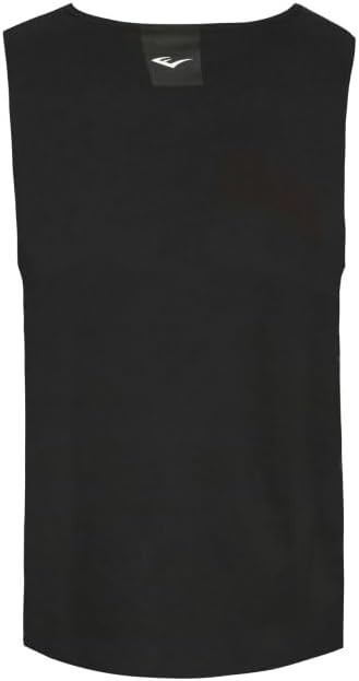 Everlast Men's Black Sleeveless Shirt Glenwood Tank Logo Vest - 2 Pack (S01)