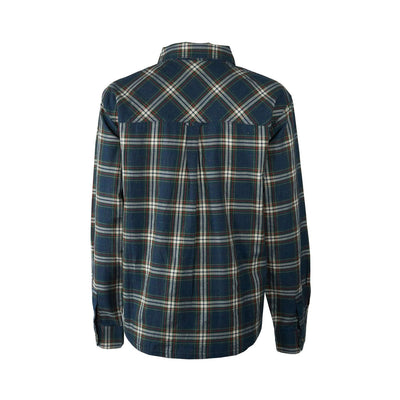 Columbia Women's Shirt Blue Point Creek Everyday Tartan Woven Long Sleeve Shirt