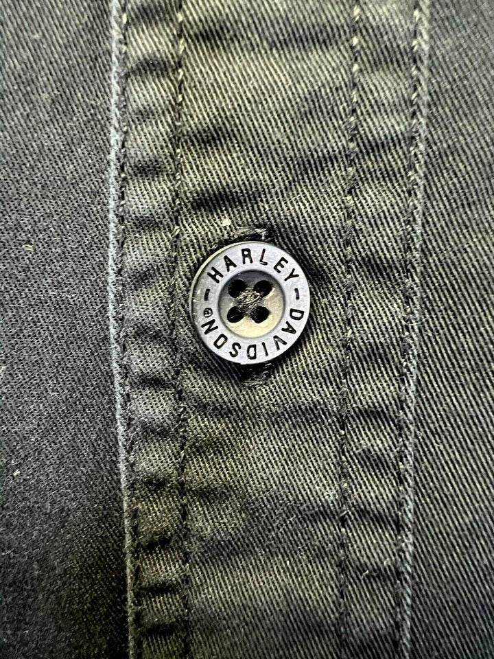 HD Branded Men's Shirt  Beauty Bar & Shield Long Sleeve (S65)