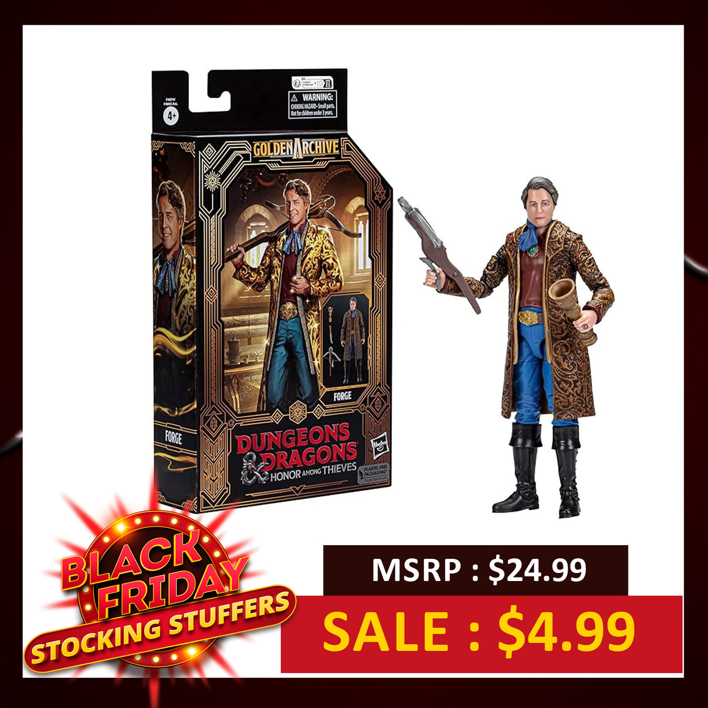 Dungeons & Dragons Honor Among Thieves Golden Archive Forge Figure (S02)