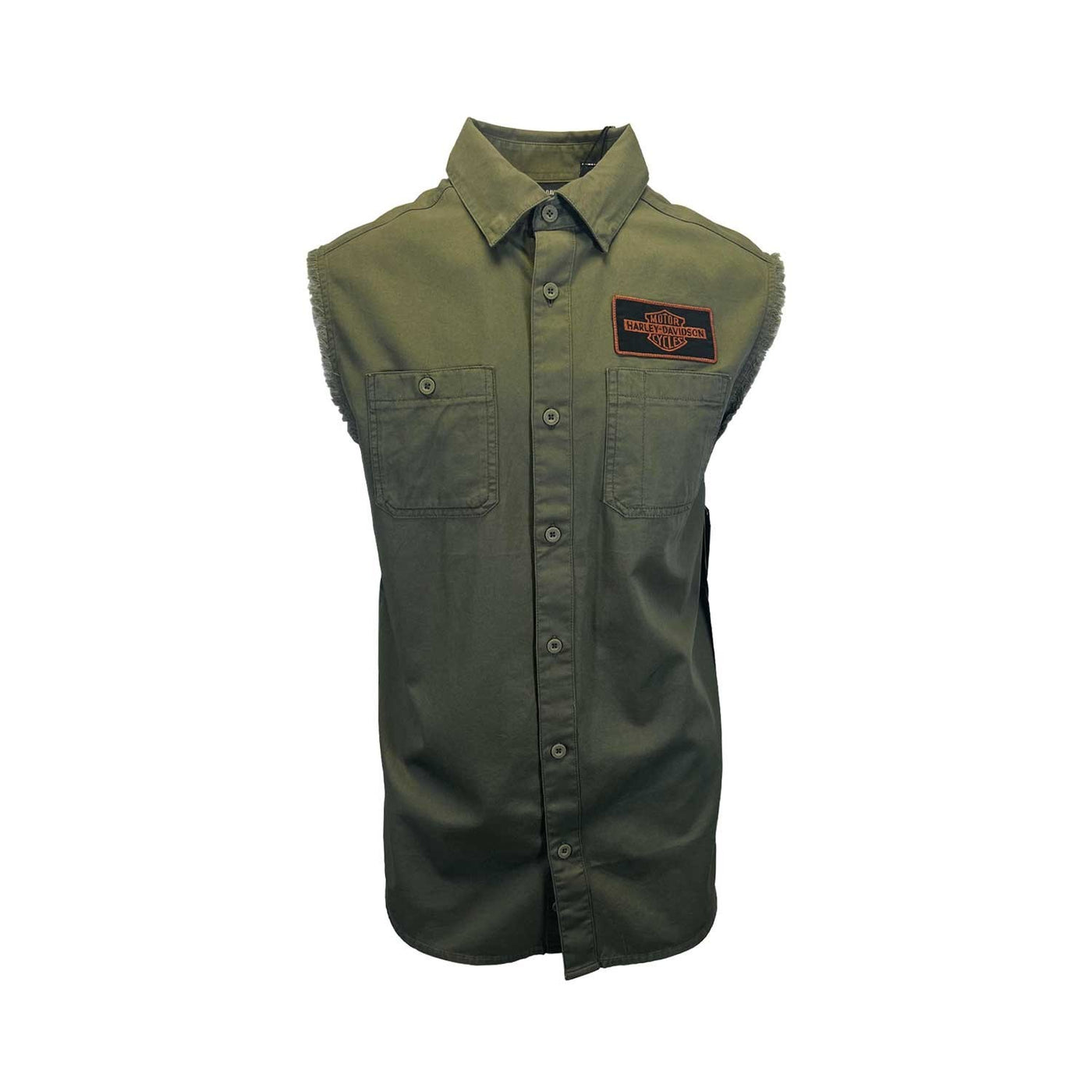 Harley-Davidson Men's Grape Leaf Vest Sturgis Blowout Sleeveless Shirt (S02)