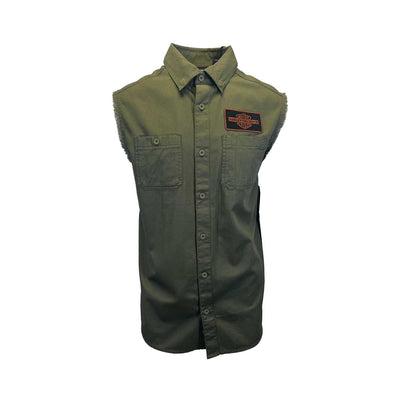 Harley-Davidson Men's Grape Leaf Vest Sturgis Blowout Sleeveless Shirt (S02)