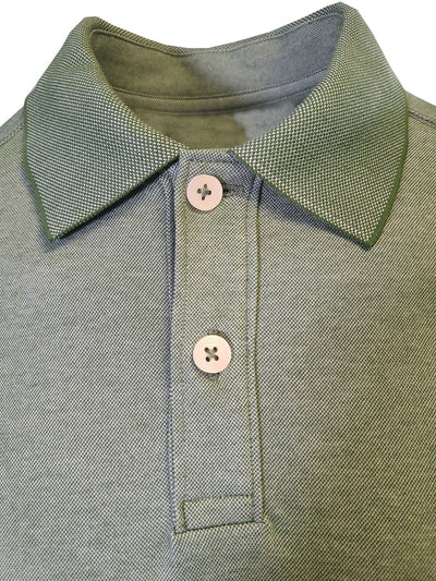 Tommy Bahama Men's Green Performance Polo 2 Buttons T-Shirt S/S (S10)