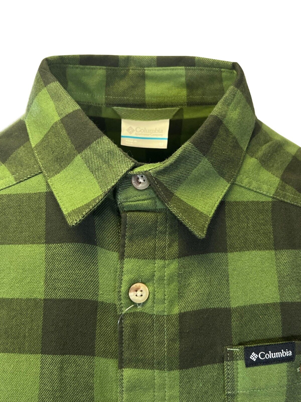 Columbia Men's Canteen Buffalo Check Shirt Cornell Woods Flannel L/S (352)