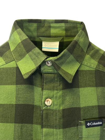 Columbia Men's Canteen Buffalo Check Shirt Cornell Woods Flannel L/S (352)