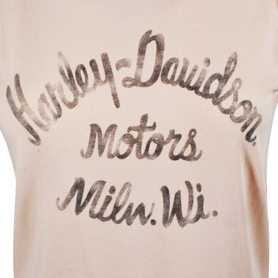 Harley-Davidson Women's Tank Ultra Classic Racer Font Sleeveless T-Shirt (S01)