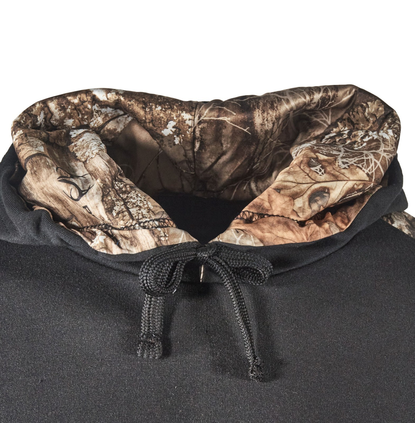 Realtree Men’s Hoodie Edge Camo Lined Hunting Pullover (Forest Green, Black)