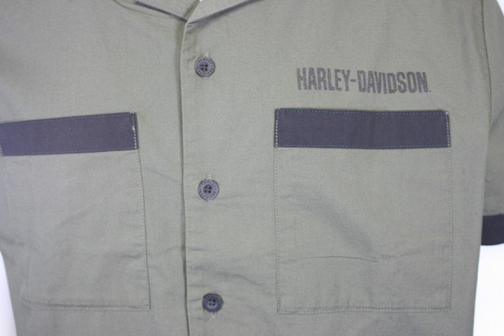 HD Branded Men's Shirt Grape Leaf Combustion S/S Woven (S53)