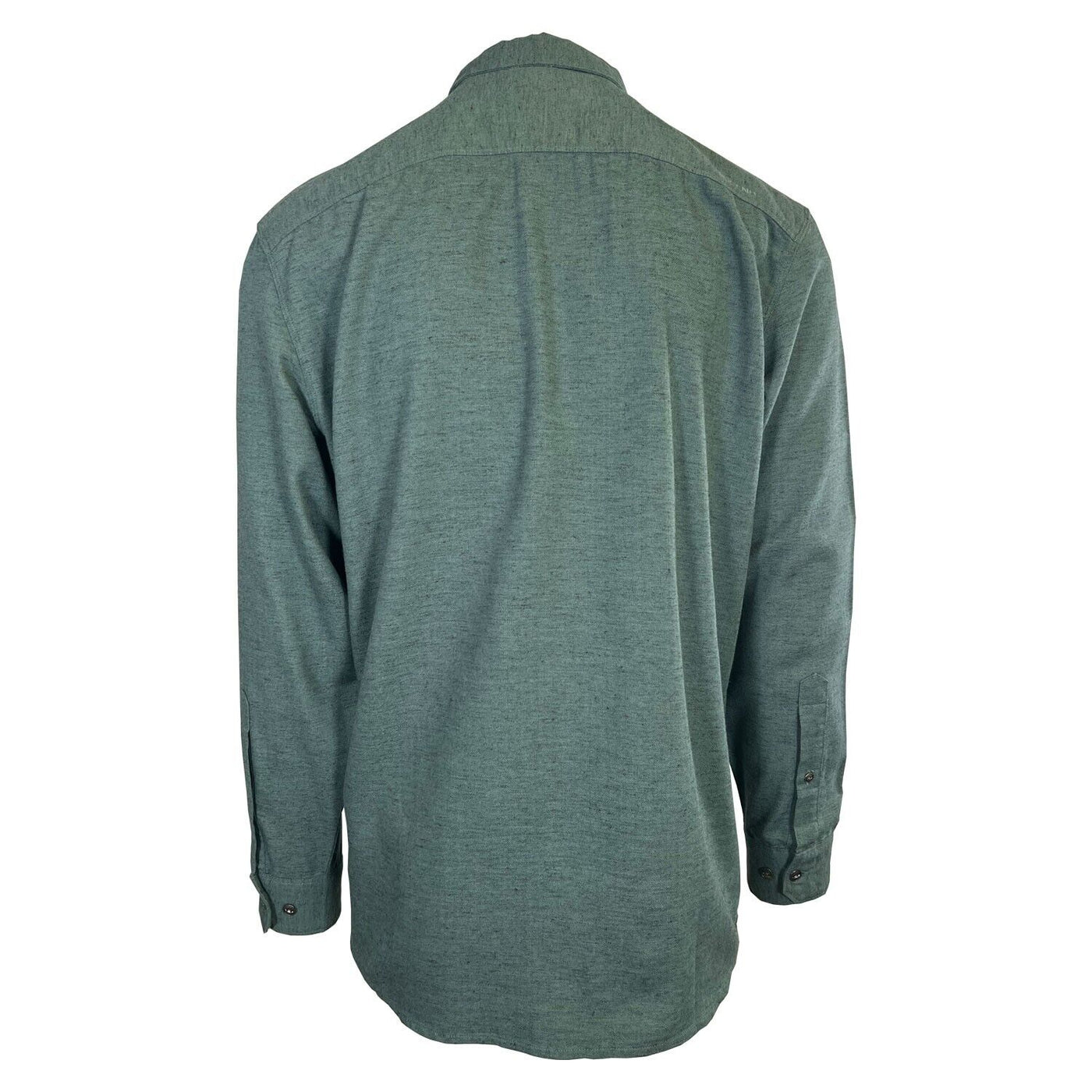 Ascend Men's Sea Pine Shirt Herringbone Slub Long Sleeve (S03)