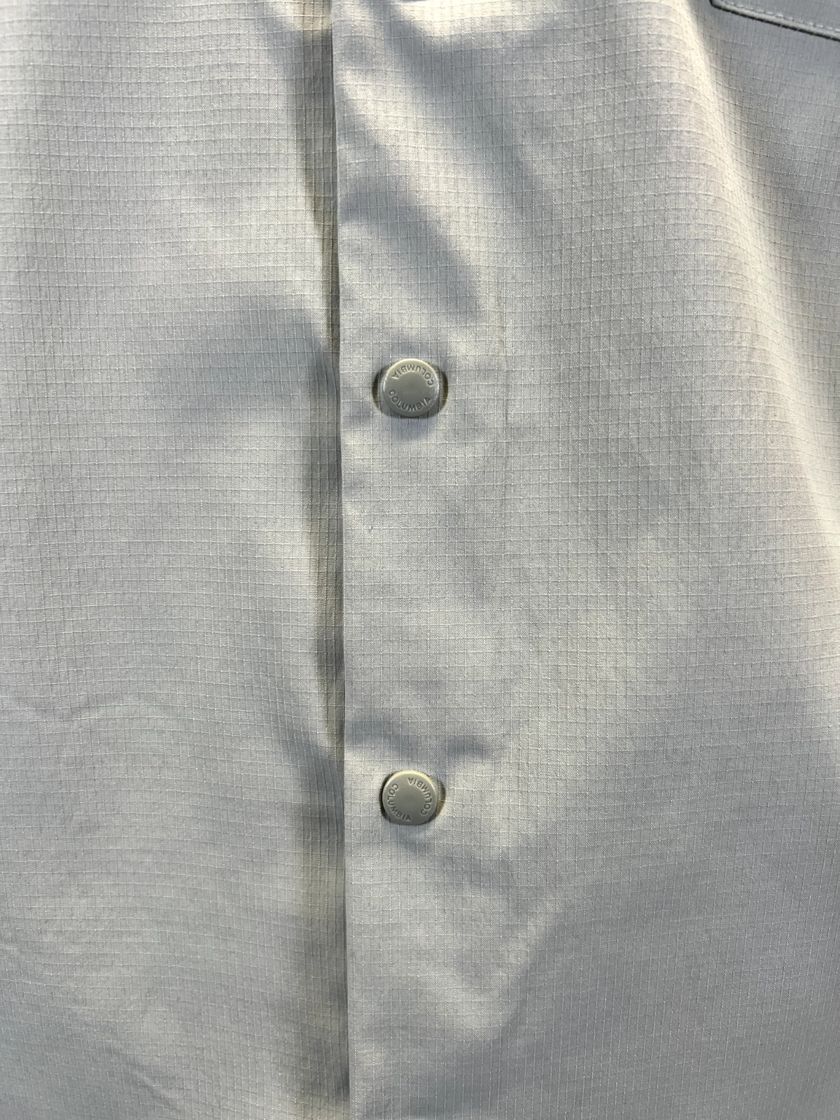 Columbia Men's Shirt Landroamer Ripstop Shark, Safari, Canoe S/S