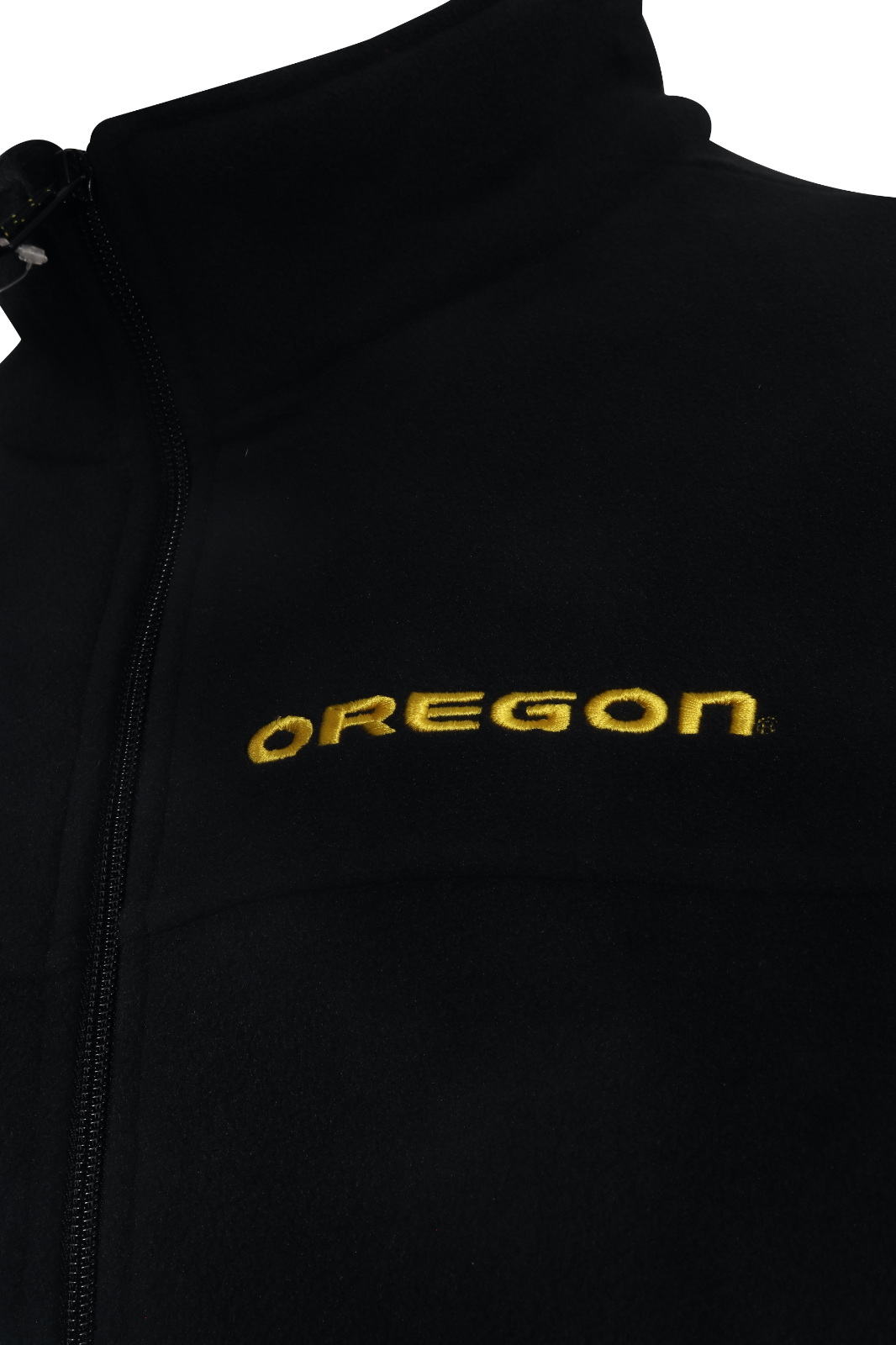 Columbia Men's Fleece Jacket Black CLG Flanker III Oregon Ducks L/S (467)
