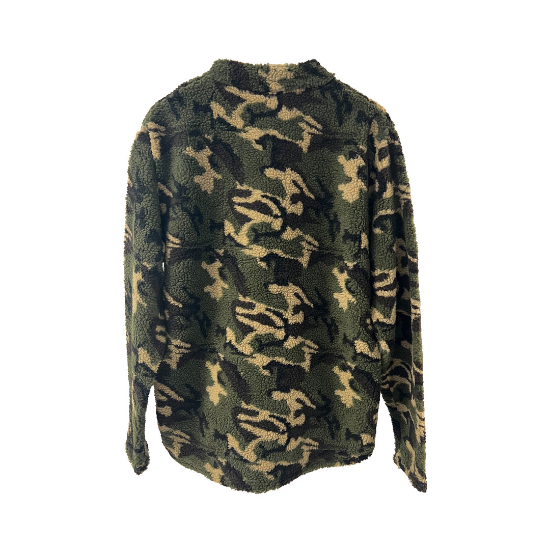 Mountain Ridge Men's Forest Ni Sweater Teddy Woodland Jacket (S03)