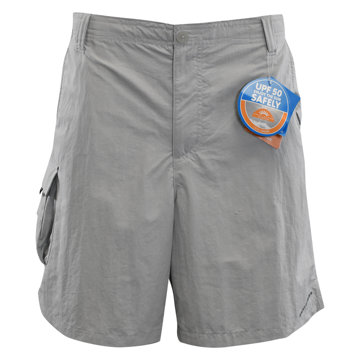 Columbia Men's Cargo Shorts Light Grey PFG Bahama Omni-Shade