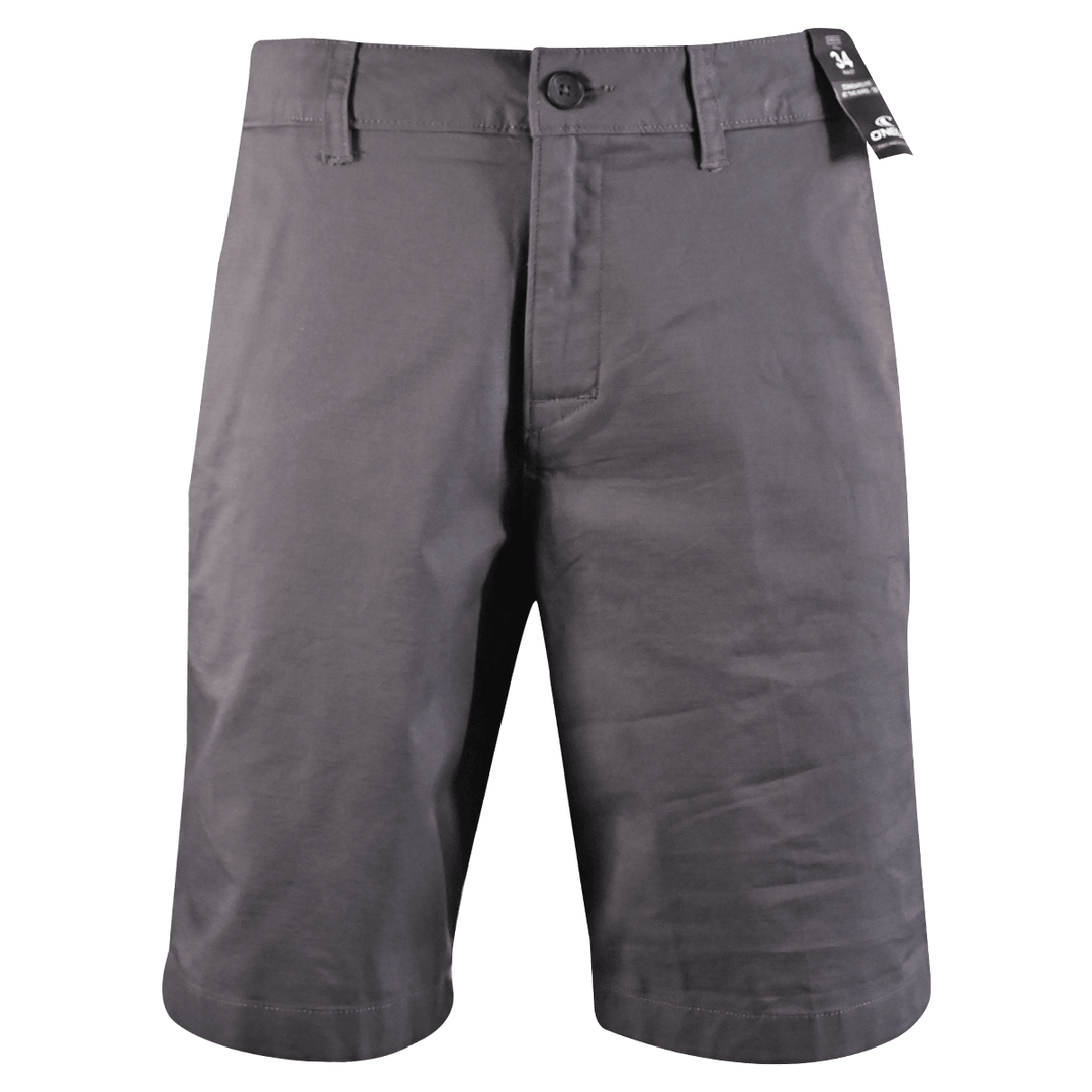 O'Neill Men's Chino Shorts Graphite At The Knee Jay Stretch (S12)