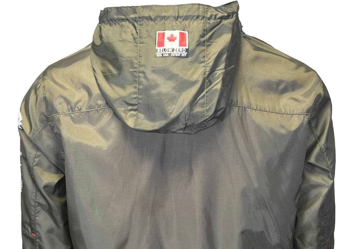 Canadian Peak Men's Khaki Green Jacket 1953 Butaneak Wind Rain Breaker (S03)