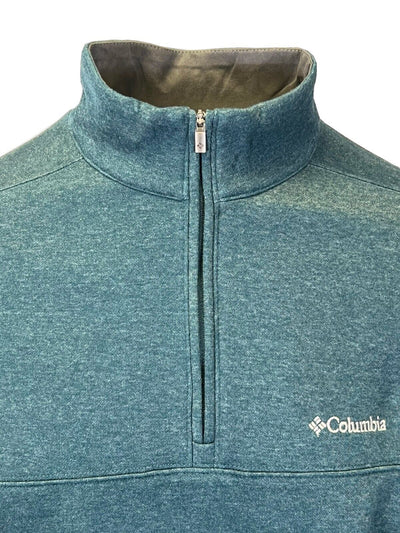 Columbia Men's Night Wave Heather Sweatshirt Hart Mountain Half Zip L/S (S04)