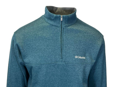 Columbia Men's Night Wave Heather Sweatshirt Hart Mountain Half Zip L/S (S04)