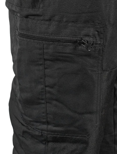 Falls Creek Men's Black Pant Lined Snow Pants (S01)