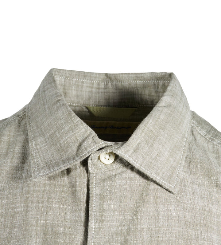 Tommy Bahama Men's Tea Leaf Shirt Marlin Logo Short Sleeve Button (S13)