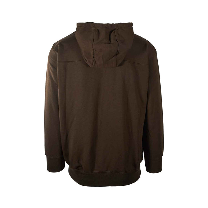 Realtree Men's Hoodie Camo American Flag Antler Logo - Brown, Black, Green