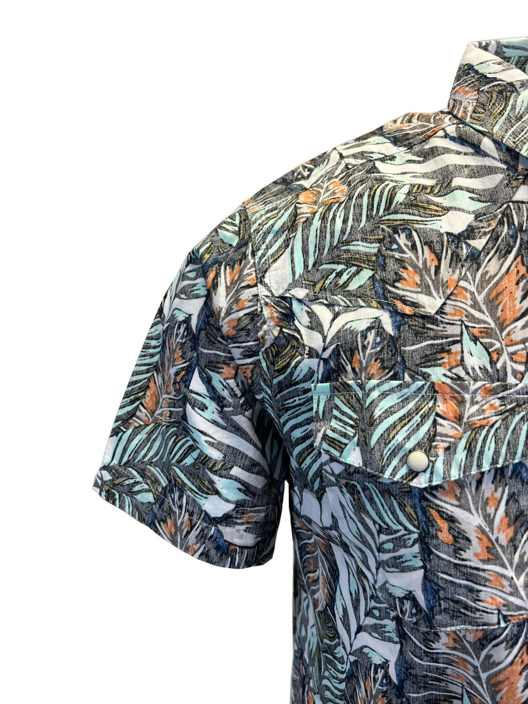 Ariat Men's White Asparagus Shirt Hodie Retro Fit Short Sleeve (S43)