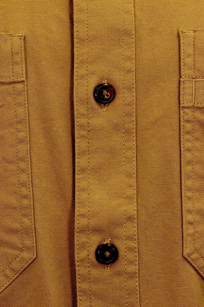 Carhartt Men's Flannel Shirt Tan Rugged Short Sleeve (224)