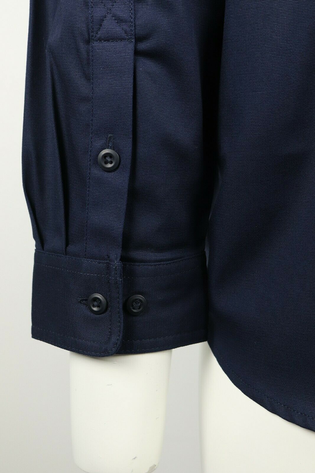 Carhartt Women's Navy Rugged Professional Series L/S Woven Shirt (212)