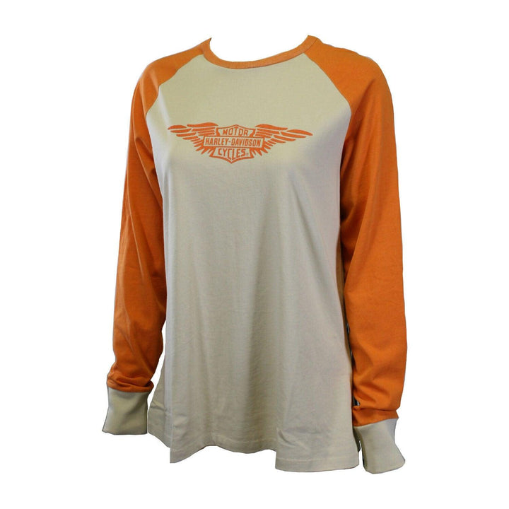 HD Branded Women's T-Shirt Orange World's Greatest Sport L/S Tee (S42)