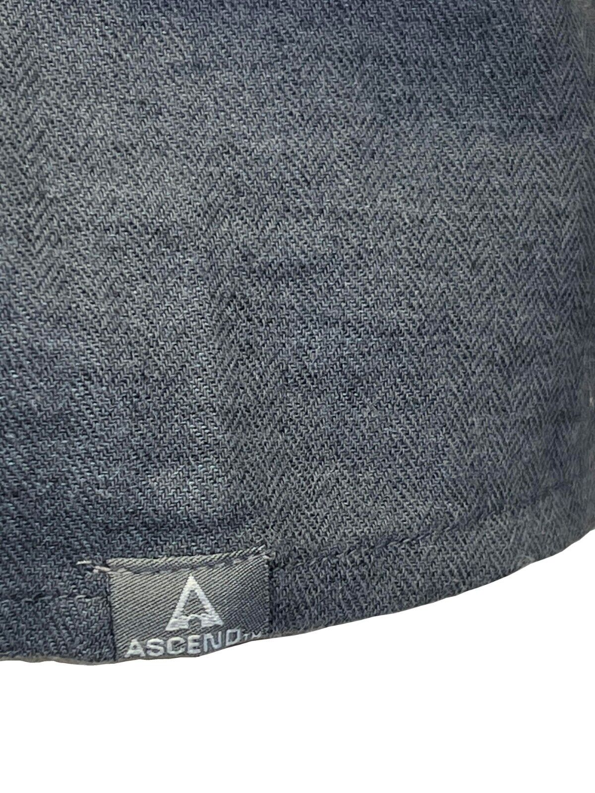 Ascend Men's Turbulence Shirt Herringbone Slub Long Sleeve (S04)